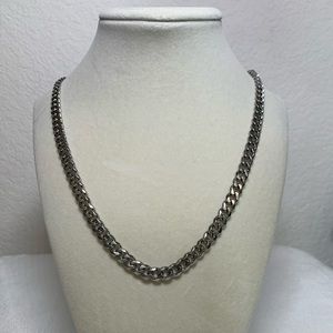 Cuban Titanium SS Neck Chain